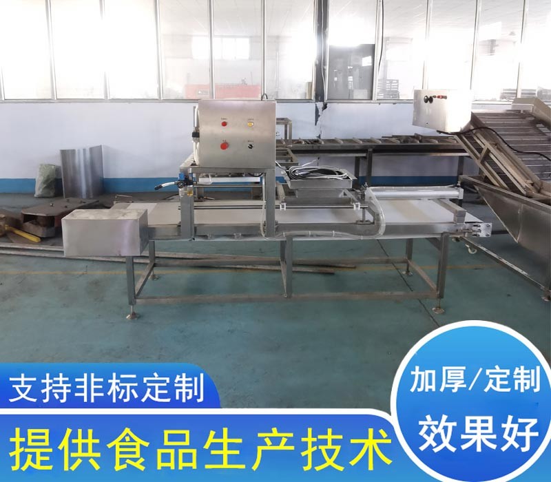 輸送帶式魚(yú)豆腐切塊機(jī)圖片
